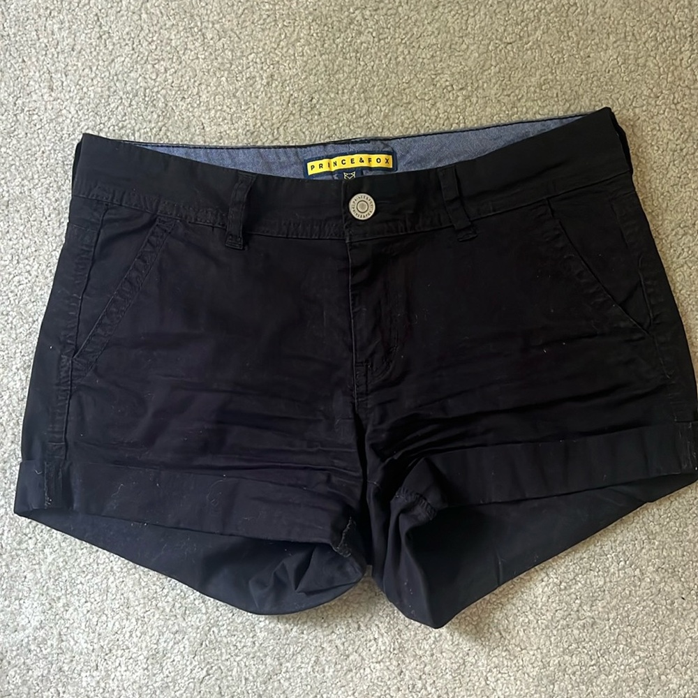 Black Prince & Fox Shorts